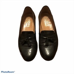 Salvatore Ferragamo Tassle Loafers 10.5D